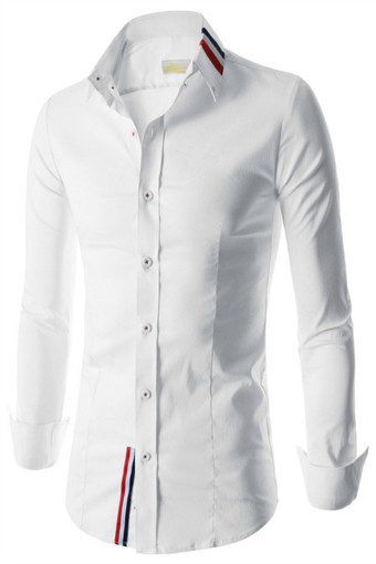 Reverieuomo CS41 Single-Breasted Shirt White