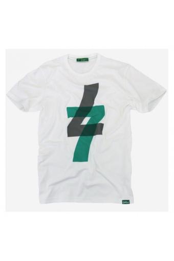 7th Street Graphic T-Shirt เสื้อยืดแนวสตรีท - สีขาว
