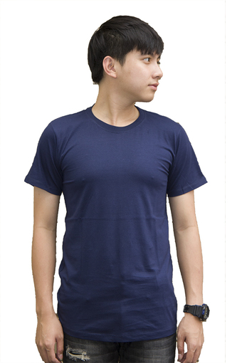 Infinities เสื้อยืด สีพื้น (สีกรม)