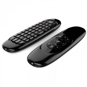 Nanotech 2.4GHz Wireless Fly Air Mouse T10 Red Laser Pen Mouse Keyboard for Android TV Box C120