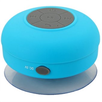 Nanotech ลำโพง บลูทูธ กันน้ำ BTS-06 Waterproof Bluetooth Speaker (สีน้ำเงิน)