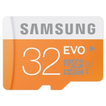 Samsung เมมโมรี่การ์ด EVO 32GB Micro SD (48MB/s)