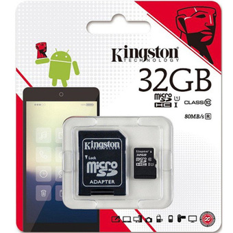 KINGSTON MicroSD SDHC CLASS10 32 GB