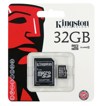 Kingston Memory Card Micro SD SDHC 32 GB Class 10 คิงส์ตัน เมมโมรี่การ์ด 32 GB