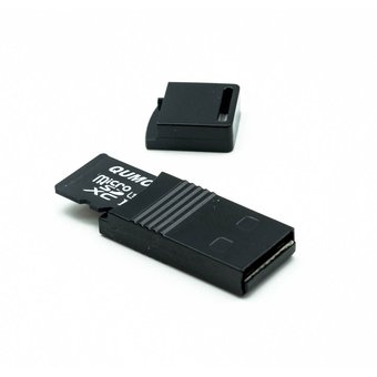 QUMOX รีดเดอร์ อะแดปเตอร์ Micro SD card OTG USB 2.0 Micro Male สำหรับ Samsung Andriod