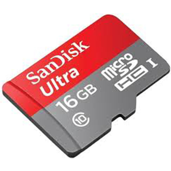 SanDisk Micro SD Ultra Class 10 16GB (48MB/s 320X)