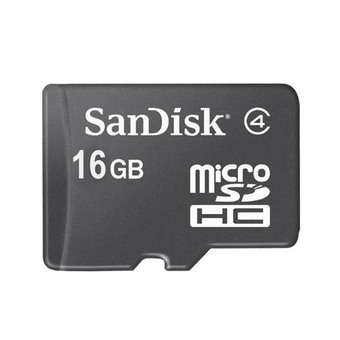SANDISK MICRO SD CARD 16 GB.