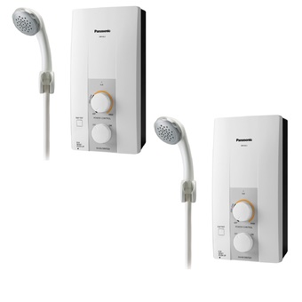 Panasonic เครื่องทำน้ำอุ่น รุ่น DH-3JL2TH 3500 วัตต์ แพ็ค2ตัว (สีขาว)