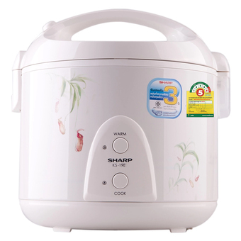 SHARP หม้อข้าวอุ่นทิพย์ ขนาด 1.8 ลิตร รุ่น KS-19E