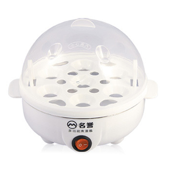 COCO Hot Multi-function Electric Boiler blue Stainless steel Steamer Cooking Tools Kitchen รุ่น Egg Cooker - White