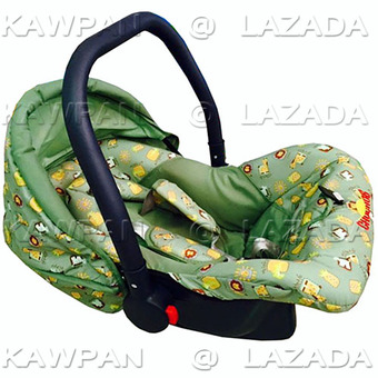 K.baby คาร์ซีท ลาย Animal Planets (สีเขียว)