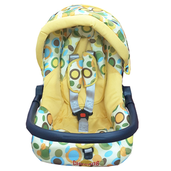 Chuchob คาร์ซีท ลาย Bubble Yellow รุ่น CH-919 (สีเหลือง)