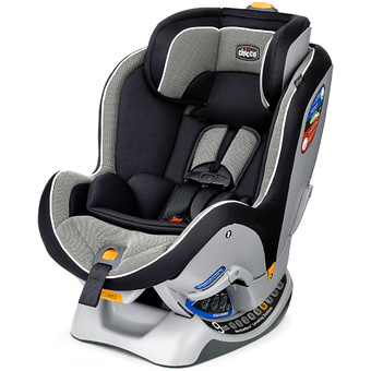 คาร์ซีท Chicco Nextfit Convertible Car Seat - Intrigue (Black/Gray) (ระบบ ISOFIX)