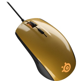 SteelSeries Rival 100 Optical Gaming Mouse (Alchemy Gold)