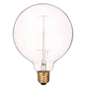 LightTrio หลอดทรงกลม สไตล์วินเทจ ใส้ classic ขั้วE27 กำลังไฟ 40W รุ่น G120
