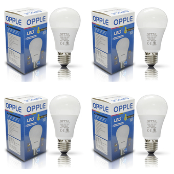 Opple @ LightTrio หลอดไฟแอลอีดีเปลี่ยนสีได้ 3 โทนสีใน 1 หลอด 9 วัตต์ แพ็ค 4