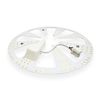 Lighttrio(4ชิ้น)หลอดไฟแอลอีดี LED เพดานแบบกลมสำหรับเปลี่ยนโคมซาลาเปาเดิม Daylight 18 วัตต์