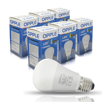 Opple @ LightTrio หลอดไฟ LED BULB 7W แสงขาวนวล Cool white แพ็ค 8