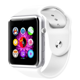 Nanotech 2015 New Smart Watch Q8 with SIM card fitbit Bluetooth call นาฬากาโทรศัพท์ (สีขาว)