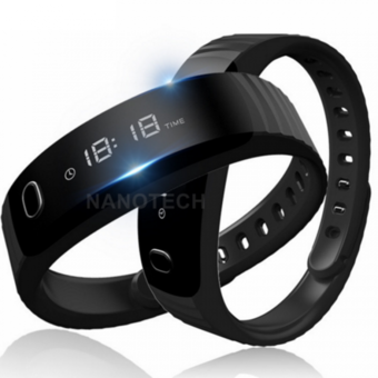 Nanotech นาฬิกา อัจฉริยะ เพื่อสุขภาพ H8 Smart Band Bluetooth Bracelet Pedometer Fitness Tracker For Android iOS xiomi pk mi band 2 - BLACK