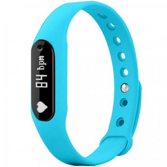 Nanotech สมาร์ทวอช Smart Wristband Health Bracelet Heart Rate Monitor Detection Sleep Fitness Tracker Pedometer - BLUE
