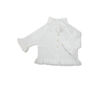 Cozi Co. เสื้อ Hand Knitted เด็ก 3-6 เดือน - สีขาว