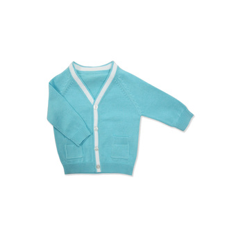 Cozi Co. เสื้อ Hand Knitted เด็ก 3-6 เดือน - สีฟ้า
