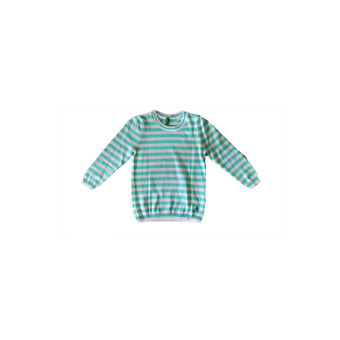 Mommy&#039;s Little Guy เสื้อเสว๊ตเตอร์เด็กคอกลม Benetton strip (Blue)