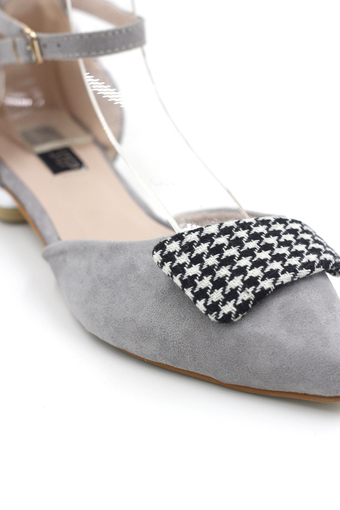 Classy รองเท้าผู้หญิง รองเท้าแฟชั่น รุ่น 685-1 (Grey)