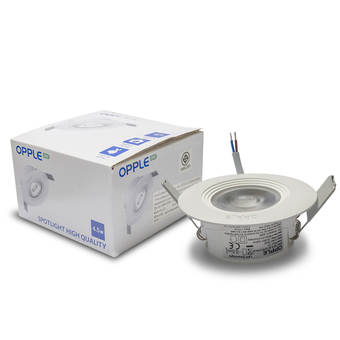 Opple @ LightTrio LEDดาวน์ไลท์แบบฝัง มุมแคบ36องศา4.5วัตต์ สีCool white pack 4