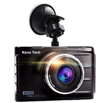 Nanotech กล้องติดรถยนต์ FULL HD 3.0big size screen รุ่น T612 (สีดำ)&quot;