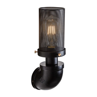Lighttrio โคมไฟติดผนังสไตส์LOFT &amp; VINTAGE รุ่น DARKY-W/BK สีดำ (ไม่รวมหลอด)