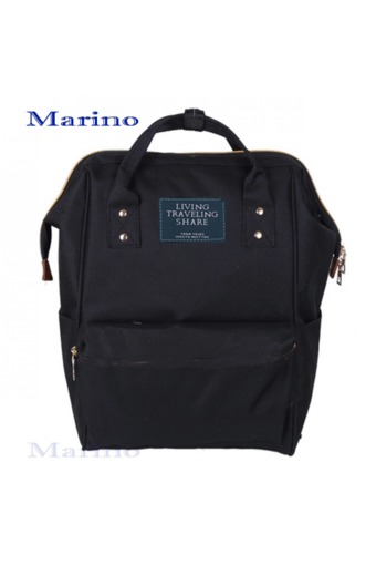 Marino กระเป๋า กระเป๋าเป้ กระเป๋าสะพายหลัง Woman Backpack No.2015 - Black