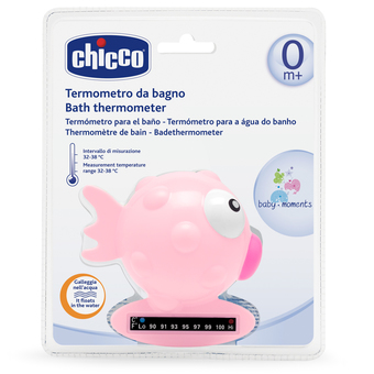 Chicco ปรอทวัดอุณหภูมิน้ำ Chicco Bath Thermometer (Pink)
