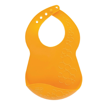 Chicco พลาสติกกันเปื้อน Chicco Easy Meal Soft BIB with Crumble Catcher