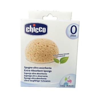 Chicco ฟองน้ำอาบน้ำหรับเด็ก Extra Absorbent Sponge