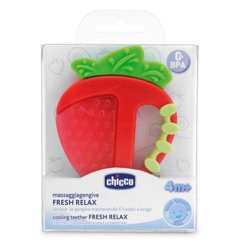 Chicco ยางกัด Fresh Relax Teether - Strawberry