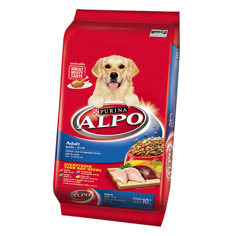 Alpo Adult Chicken Liver Vegetable อัลโป สุนัขโต รสไก่ ตับ และผัก 10 kg.
