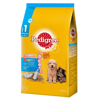 Pedigree Milk Flavor Immunity Protection for Puppies Food (0-6 mths) 480g อาหารสุนัข เพดดีกรี สำหรับ ลูกสุนัข ทุกสายพันธุ์ 0-6 เดือน รสนม 480g