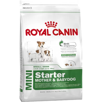 Royal Canin Mini Starterอาหารสำหรับแม่สุนัขตั้งท้อง และลูกสุนัขพันธุ์เล็ก3สัปดาห์- 3เดือน(ขนาด1 kg.)
