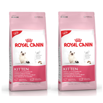 Royal Canin Kitten โรยัล คานิน อาหารสำหรับลูกแมว อายุ 4 - 12 เดือน 400g x 2 ถุง