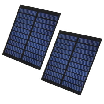 Thaivasion แผงโซล่าเซลล์ Polycrystalline ขนาดเล็ก 5v 220mA (2แผง/ชุด)