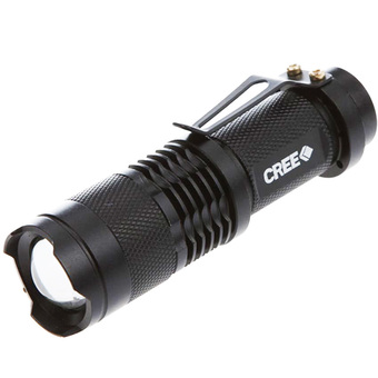 UltraFire Mini ไฟฉายสว่างมาก CREE LED Q5-XPE 190W - Black