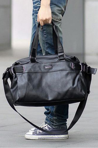 Men Concept กระเป๋าสะพาย แฟชั่น สำหรับผู้ชาย รุ่น IN1676 (สีดำ)