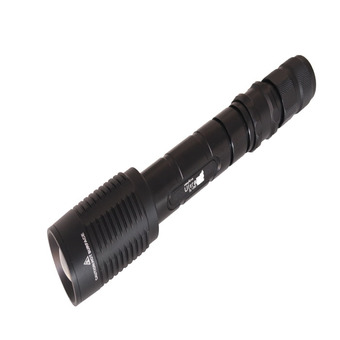 Ultrafire ไฟฉายสว่างมาก 100000 แบตเตอรี่ 2 ก้อน Flashlight รุ่น XML -T6 LED - Black
