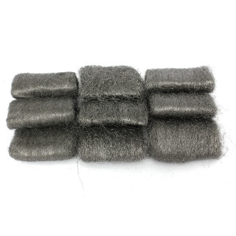 9 x Steel Wire Wool Pads - 3 of Each Coarse Medium Fine Rust Remover Polishing