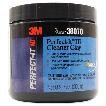 3M Pefect-It III Cleaner Clay ดินน้ำมันลบคราบสกปรก, ละอองสี สิ่งสกปรก บนพื้นผิว (200 g) รหัส 38070