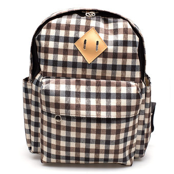DM กระเป๋าเป้เด็ก Brown Scottish Backpack (Brown)