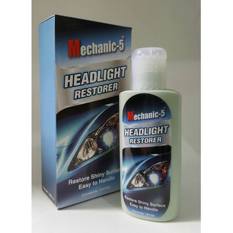 Mechanic-5 Headlight Restorer ครีมขัดโคมไฟหน้ารถ