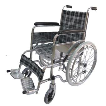 a*bloom Foldable Wheelchair รถเข็นผู้ป่วย รุ่นกะทัดรัด พับได้ สำหรับพกพา (สีเขียว)